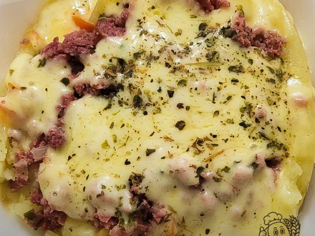Batata Recheada - Calabresa com Catupiry